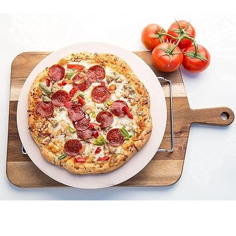 Natural Wood Cutting Board with Handle