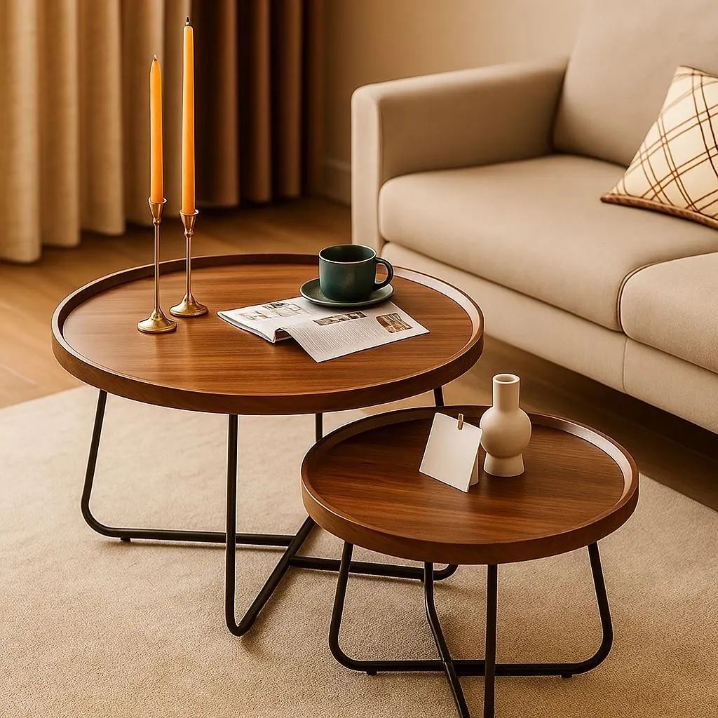 Modern Wooden Center Table