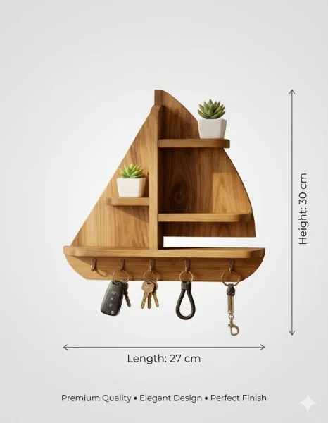 Wall shelves