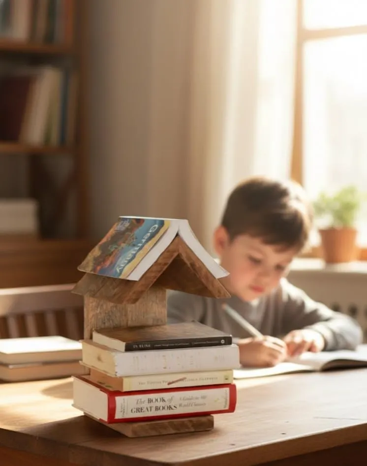 Book Stand for Study Table Wooden Natural Finish Reading Holder for Students Desk Use Durable Wood Book Holder Stand for Comfortable Reading Writing Support Home Office Study Accessory