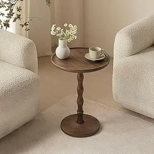 Wooden coffee table for living room use durable wood material center table for home furniture strong and stable design for daily use multipurpose table for tea decor and storage needs