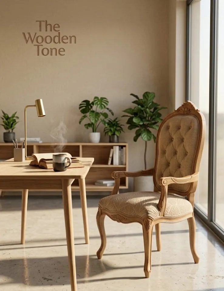 Wooden Cushion Chair 