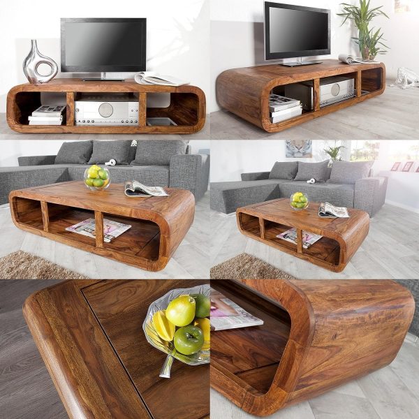 Wooden Coffee Table for Wood Center Coffee Table for Living Room Home with Storage | Tea Table Wooden | Center Table for Living Room - Image 5