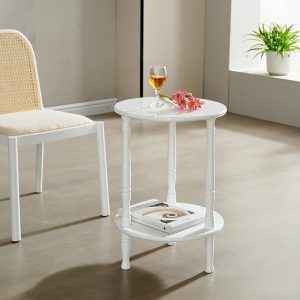 premium-wooden-end-table-for-small-spaces-white-side-table-with-shelf-compact-corner-table