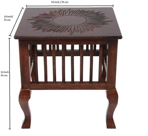 premium-wooden-stool-for-living-room-handcrafted-brown-wooden-side-table-with-carved-design