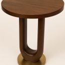 round-wooden-coffee-table-brown-side-table-for-living-room