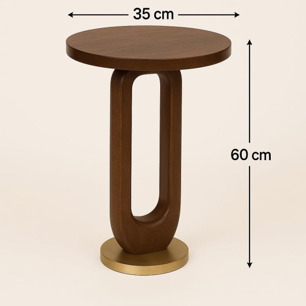 round-wooden-coffee-table-brown-side-table-for-living-room