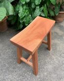 Natural Wooden Step Stool for Adults & Kids | Multipurpose Stool for Office, Kitchen, Bathroom & Home Use | Durable, Stylish & Compact Design | Natural Finish Furniture Piece