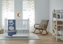 Premium Wooden Rocking Chair with Multicolour Cushions – Handcrafted Brown Finish, Solid Wood Frame, Comfortable Seating for Living Room, Balcony, or Office – Classic & Durable Home Furniture