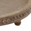 Modern 3-Tier Wooden Tray Stand | Rustic Natural Wood Display Organizer for Kitchen, Bathroom, Home Decor | Round Farmhouse Style Tiered Serving Tray for Events & Storage