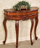 Modern -Wooden Console Table in Rich Brown Finish