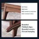 Premium Wooden Outdoor Rocking Chair | Ergonomic Swing Chair for Balcony & Patio | Solid Wood Frame with Cushioned Seat | Brown Relax Chair for Garden | Stylish Lounge Rocker
