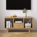 beautifully crafted Natural Wooden Entertainment