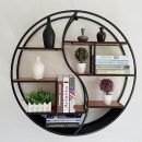 Iron floating- shelf