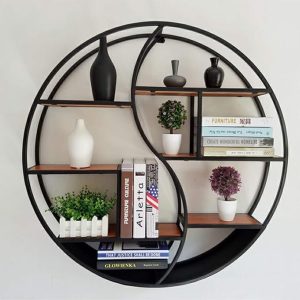 Iron floating- shelf