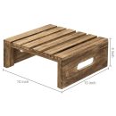 Modern Wooden Cupcake and Dessert Display Riser Stands – Rustic Natural Wood Buffet Holder for Party, Bakery, Wedding, Catering & Home Decor – Food Safe, Durable, Stylish – Set of 2