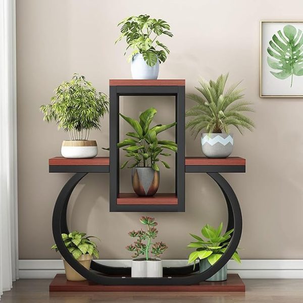 Iron Plant Stand for Indoor Use – 3-Tier