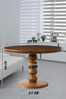 Wooden coffee table